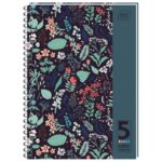 BLOK KOLEGIJ A5 KARO 100L PERFORACIJA PLUS 2RUPE RUB U BOJI INTERDRUK - Image 3