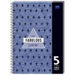 BLOK KOLEGIJ A5 KARO 100L PERFORACIJA PLUS 2RUPE RUB U BOJI INTERDRUK - Image 4