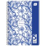 BLOK KOLEGIJ A5 KARO 100L PERFORACIJA PLUS 2RUPE RUB U BOJI INTERDRUK - Image 7