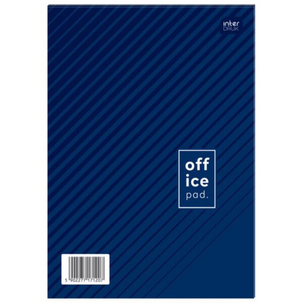 BLOK ZA BILJEŠKE A4 KARO  50L S NASLOVNICOM INTERDRUK