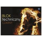 KOLAŽ - BLOK A4 10 LISTOVA 170G CRNI PAPIR INTERDRUK - Image 8