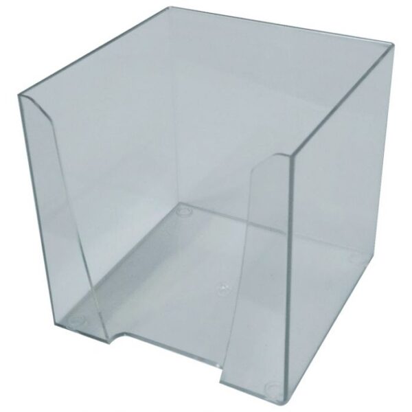 BLOK KOCKA PVC  9,2X9,2X9,5 CM - PRAZNA FORNAX PROZIRNA