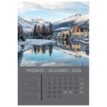 KALENDAR &QUOT;ZRCALA U PRIRODI 2026&QUOT; 13 LISTOVA, SPIRALA - Image 5