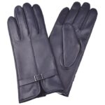 RUKAVICE KOŽNE ŽENSKE GALKO 71-0068-R04 TAMNOPLAVE M * DO ISTEKA ZALIHA