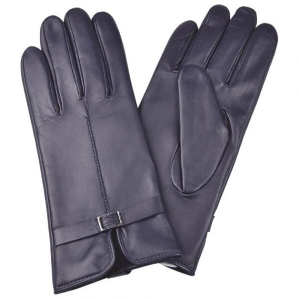 RUKAVICE KOŽNE ŽENSKE GALKO 71-0068-R04 TAMNOPLAVE M * DO ISTEKA ZALIHA