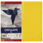 PAPIR ORIGAMI 14X14 CM 80G PK100 MIX INTERDRUK