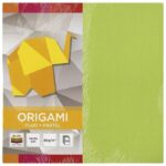 PAPIR ORIGAMI 14X14 CM 80G PK100 FLUO PLUS PASTEL INTERDRUK
