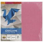 PAPIR ORIGAMI 20X20 CM 80G PK100 FLUO PLUS PASTEL INTERDRUK * DO ISTEKA ZALIHA