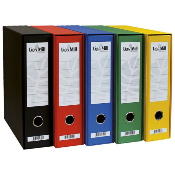 REGISTRATOR A4 ŠIROKI U KUTIJI LIPA MILL 004083 (18630) CRNI