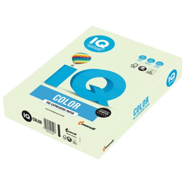 PAPIR ILK IQ PASTEL A4 160G PK250 MONDI GN27 SVIJETLOZELENI