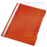 FASCIKL MEHANIKA EURO PVC A4 LEITZ 41910145 NARANČASTI