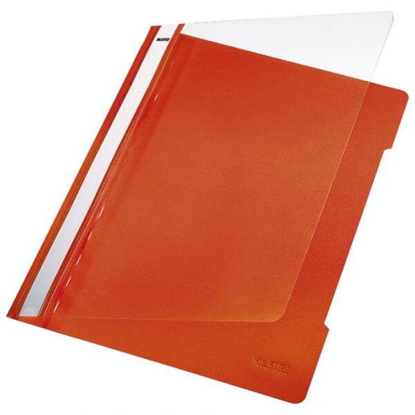 FASCIKL MEHANIKA EURO PVC A4 LEITZ 41910145 NARANČASTI