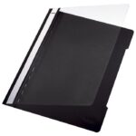 FASCIKL MEHANIKA EURO PVC A4 LEITZ 41910195 CRNI