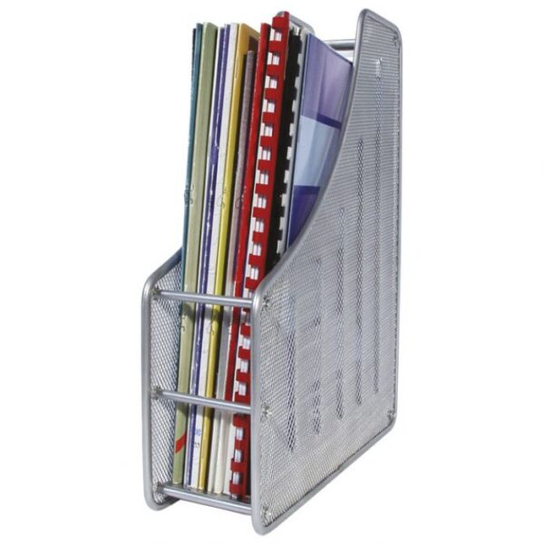 STALAK ZA SPISE OKOMIT ŽICA 8X27,5X35 CM LD01-419 FORNAX SREBRNI