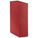 MAPA S GUMBOM HRBAT-100 MM A4 EUROBOX ESSELTE C3016/390330160 CRVENA