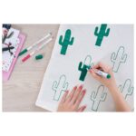 MARKER ZA TEKSTIL 2-3 MM EDDING 4500 ZELENI - Image 2