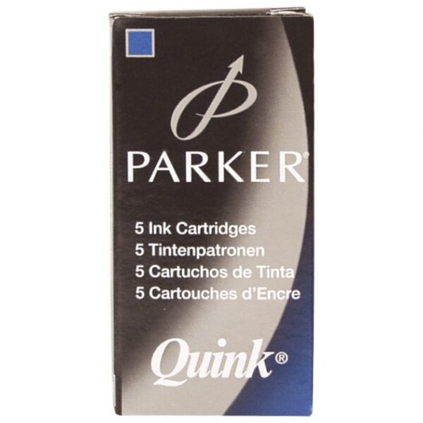 TINTA ZA NALIVPERO PATRONE PK5 PARKER 1950384 PLAVA