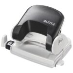 BUŠAČ 2 RUPE DO  16 LISTOVA NEXXT LEITZ 50380095 CRNI