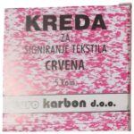 KREDA KROJAČKA PK5 KARBON CRVENA