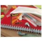 TRAKA LJEPLJIVA NEVIDLJIVA 19 MM/33M SCOTCH CRYSTAL-600 3M. - Image 2