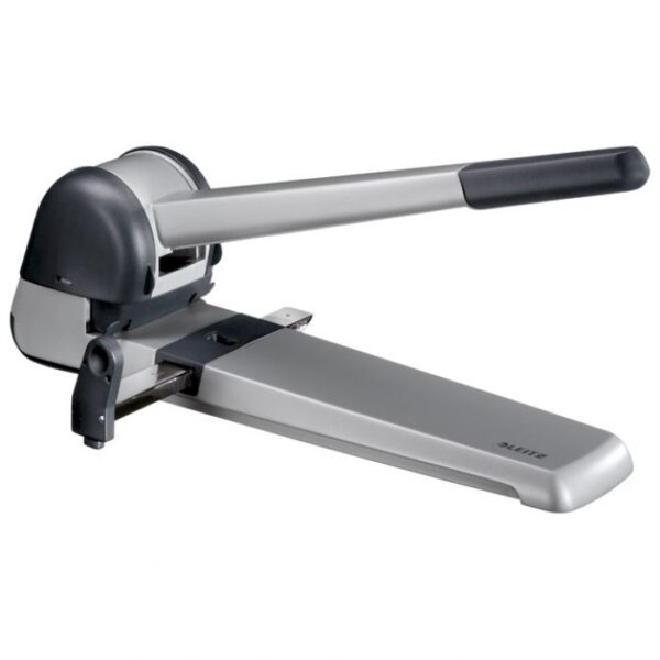 BUŠAČ 2 RUPE DO 250 LISTOVA LEITZ 51820184 SIVI