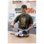 BUŠAČ 2 RUPE DO 250 LISTOVA LEITZ 51820184 SIVI - Image 4