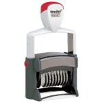 NUMERATOR PROFESSIONAL 10MJESTA PLUS TEKST PLOČA TRODAT 55510/PL