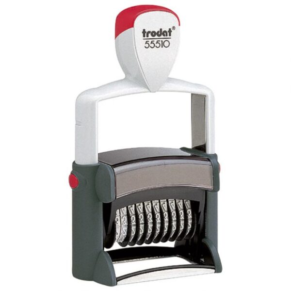 NUMERATOR PROFESSIONAL 10MJESTA PLUS TEKST PLOČA TRODAT 55510/PL