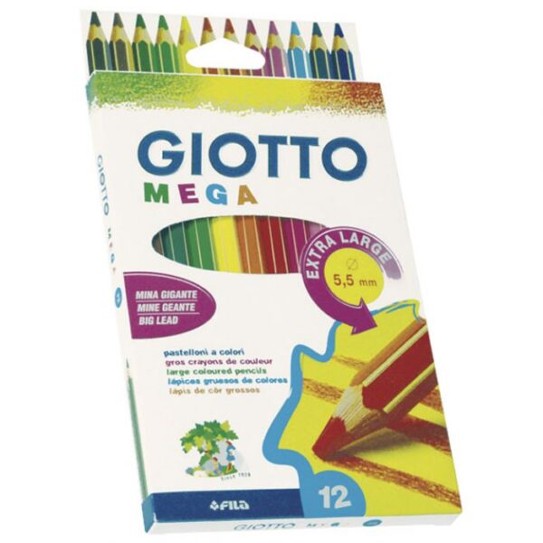BOJE DRVENE  12BOJA GIOTTO MEGA FILA 2256 BLISTER * DO ISTEKA ZALIHA