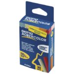 KREDA ŠKOLSKA OKRUGLA BESPRAŠNA FI-10 MM 10BOJA PK10 GIOTTO FILA 5369 BLISTER