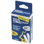 KREDA ŠKOLSKA OKRUGLA BESPRAŠNA FI-10 MM PK10 GIOTTO FILA 5368 BIJELA BLISTER