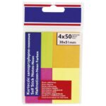 BLOK SAMOLJEPLJIV  38X51 MM 4X50L DONAU 7578001PL-99 NEON BLISTER