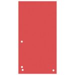 PREGRADA KARTONSKA 23,5X10,5 CM PK100 DONAU 8620100-04PL CRVENA