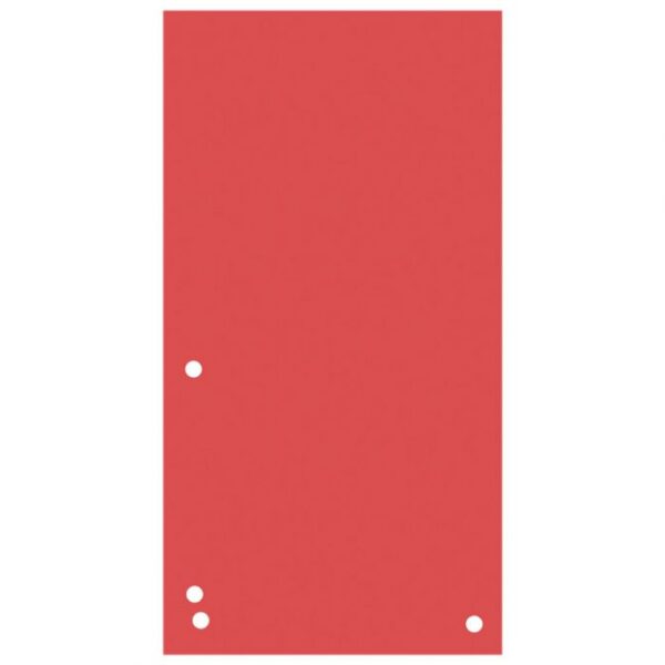 PREGRADA KARTONSKA 23,5X10,5 CM PK100 DONAU 8620100-04PL CRVENA