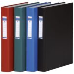 MAPA ULOŽNA 2RINGA-FI25 MM A4 DONAU 3734001PL-01 CRNA