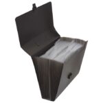 TORBA ZA KUĆNI BUDŽET 26 PREGRADA S KOPČOM PP DONAU 8558001PL-01 CRNA