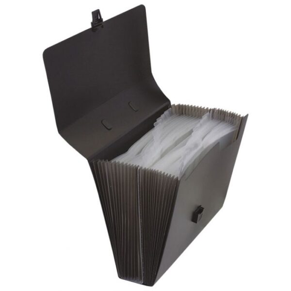 TORBA ZA KUĆNI BUDŽET 26 PREGRADA S KOPČOM PP DONAU 8558001PL-01 CRNA