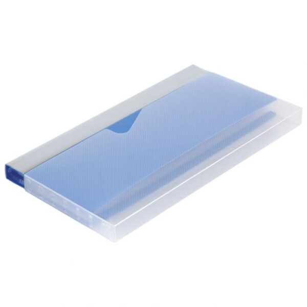 ALBUM ZA VIZITKE 480 KARTICA PP DONAU 1343480PL-17 SVIJETLOPLAVI