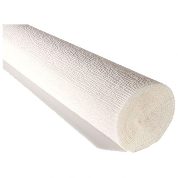 PAPIR KREP 180G 50X250 CM CARTOTECNICA ROSSI 600 BIJELI