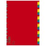 PREGRADA PLASTIČNA A4 BROJEVI 1-31 KOLOR DONAU 7736095PL-99