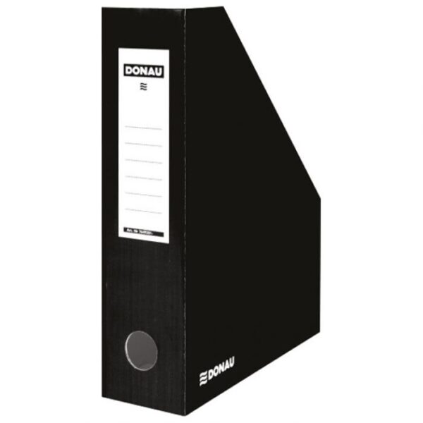 STALAK ZA SPISE OKOMIT KARTONSKI LAKIRANI DONAU 7649201-01FSC CRNI