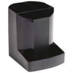 ČAŠA ZA OLOVKE PVC EXACOMPTA 675014D CRNA