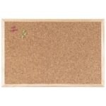 PLOČA PLUTO  80X60 CM JEDNOSTRANA DRVENI OKVIR BI-OFFICE