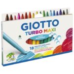 FLOMASTER ŠKOLSKI  18BOJA GIOTTO MAXI FILA 076300 BLISTER
