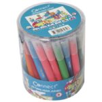 FLOMASTER ŠKOLSKI  48BOJA (12BOJAX4KOM) U PVC KANTICI JUMBO CONNECT