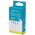 KREDA ŠKOLSKA OKRUGLA BESPRAŠNA FI-10 MM PK10 CONNECT BIJELA BLISTER - Image 2