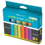 KREDA OKRUGLA JUMBO ULIČNA 6BOJA CONNECT BLISTER - Image 3