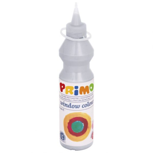 BOJA ZA STAKLO 80ML PRIMO 650W910 SREBRNA