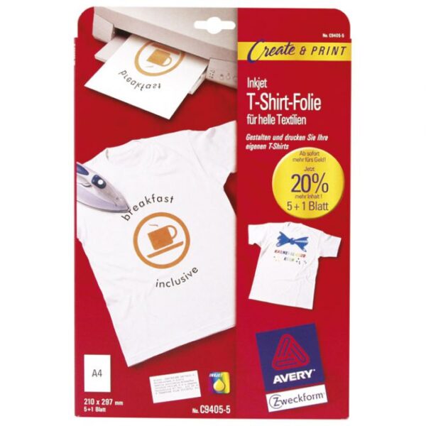 FOLIJA INK JET A4 PRESLIKAČ PK5 ZWECKFORM MD1001-5