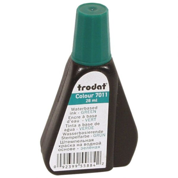 BOJA ZA PEČAT 28ML TRODAT 7011 ZELENA